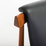 Bwana Lounge Chair and ottoman by Finn Juhl for France & Son, Denmark, 1960s