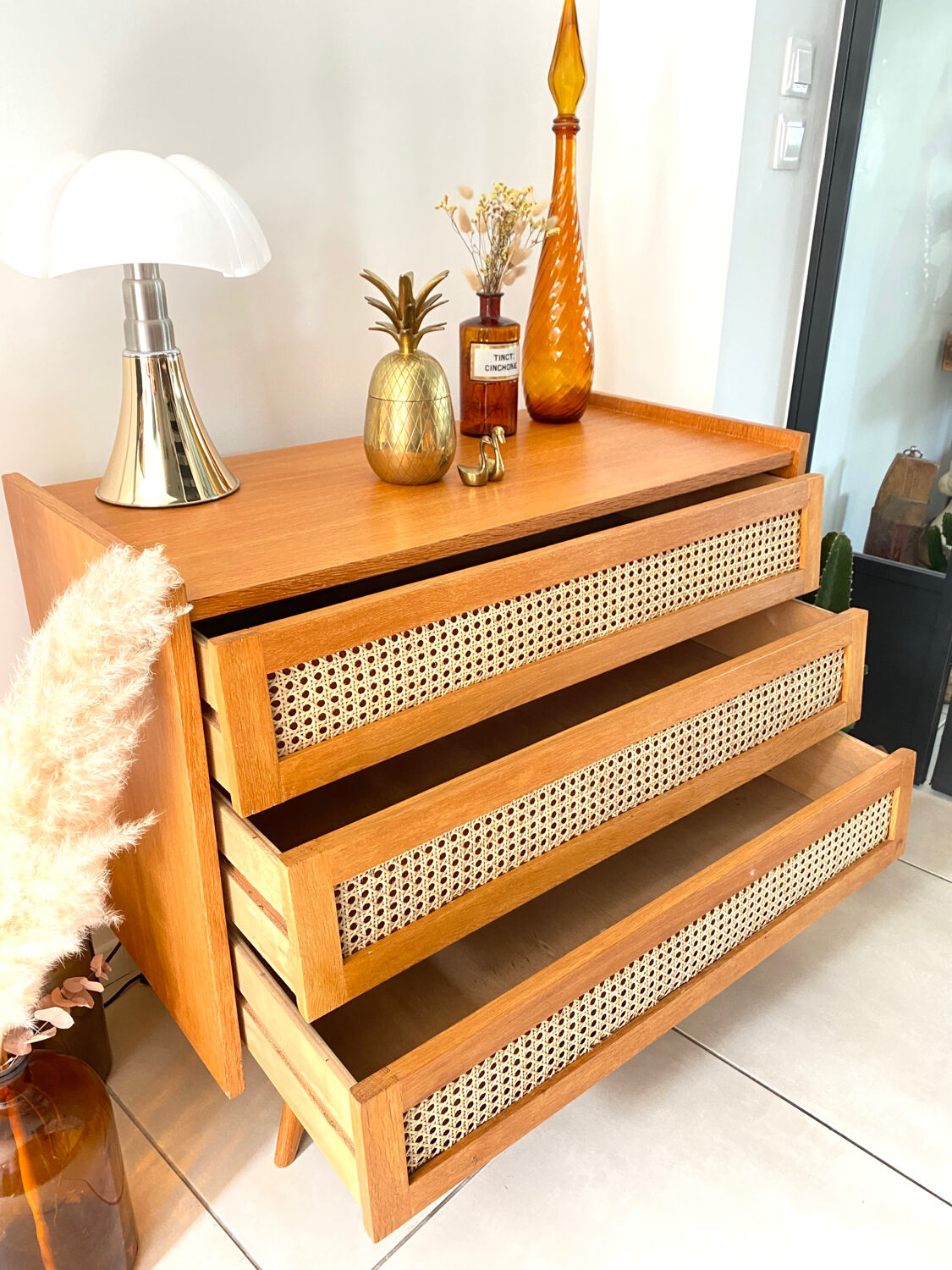 Old vintage chest of drawers