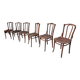 Série de 6 chaises bistrot vintage