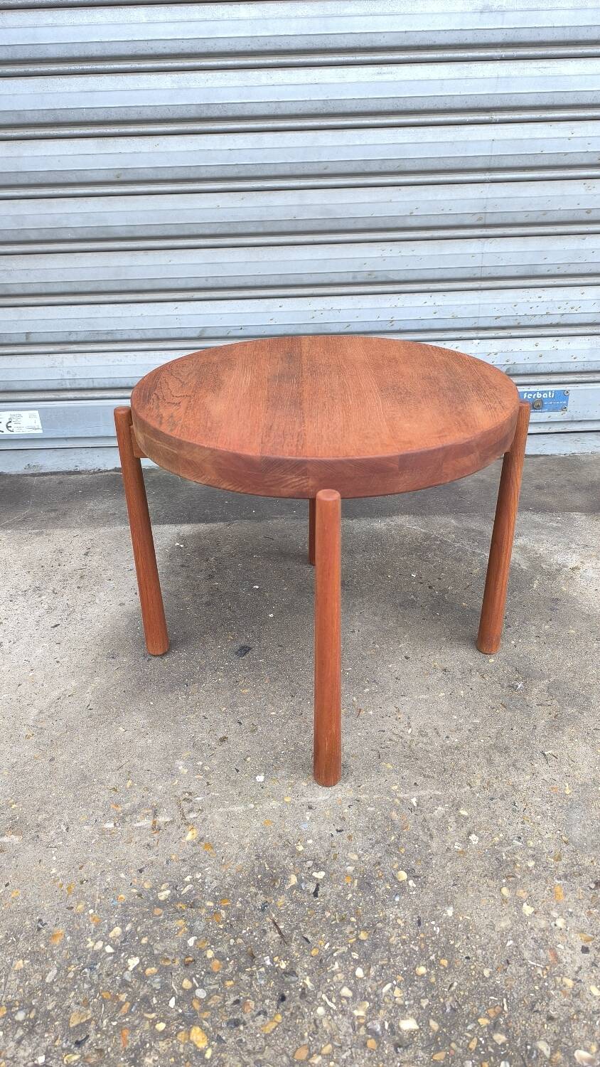 Table basse vintage en teck par Jens Qvistgaard, Danemark 1960