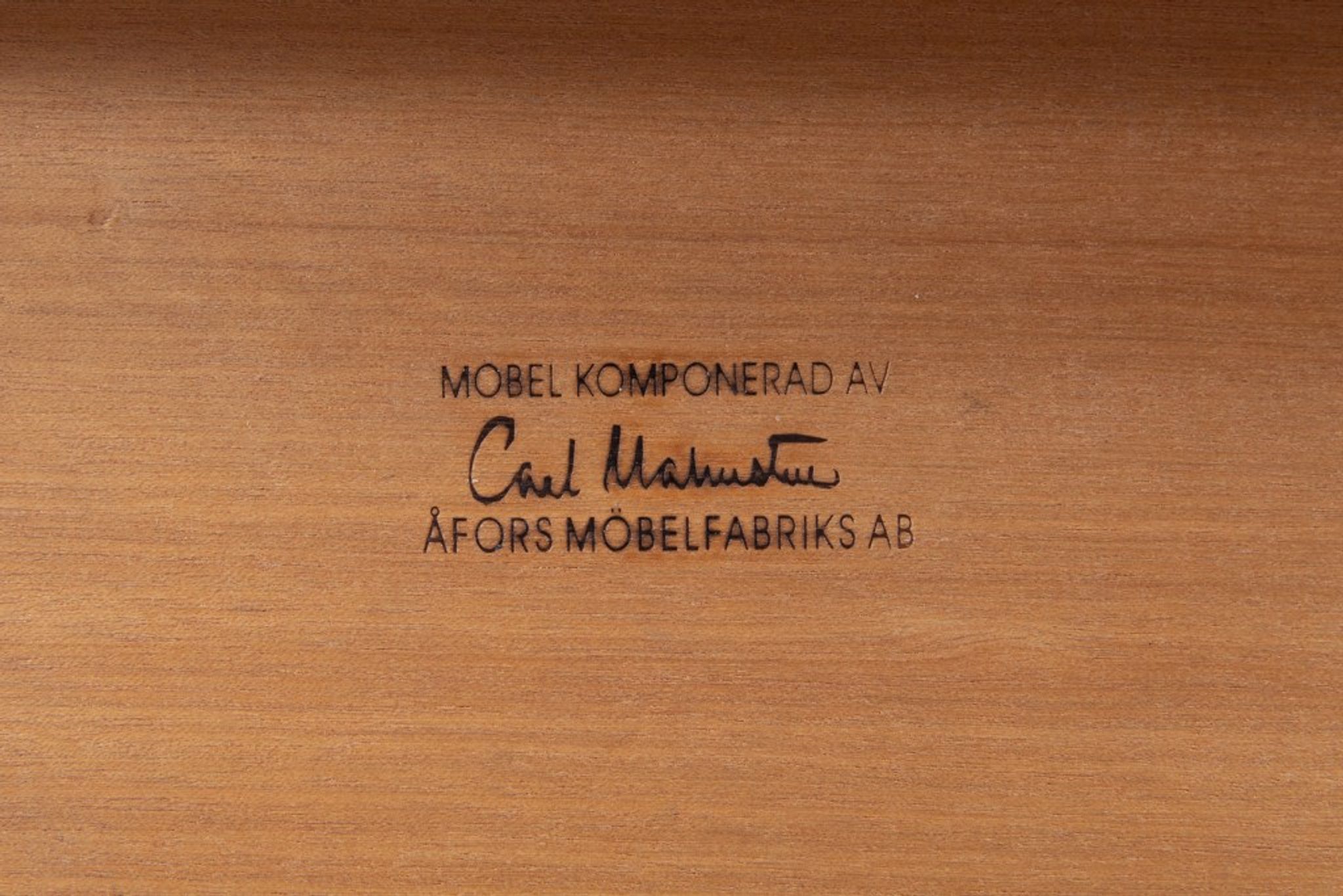 Extendable coffee table by Carl Malmsten for Afors Mobelfabriks, Sweden 1960