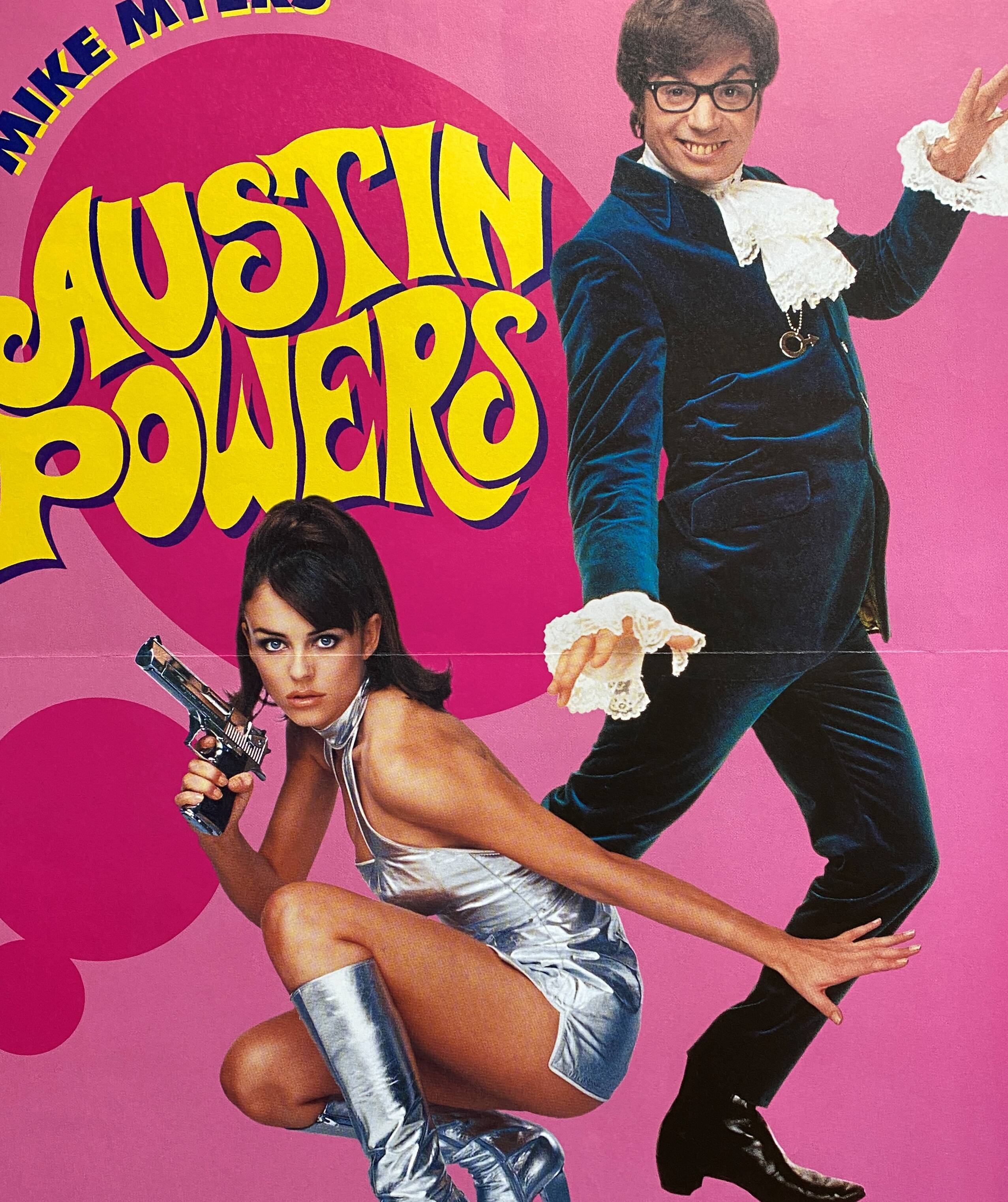 Movie poster Austin Powers Mike Myers