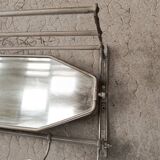 Porte manteau mural avec miroir