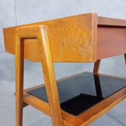 Table TV en chêne Jiràk par Drevotex, Vintage Tchèque 1960