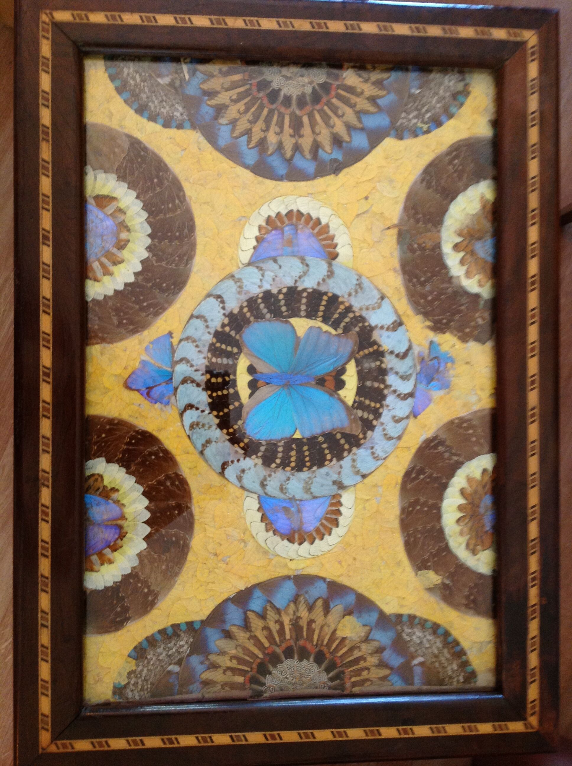 Vintage brazilian branded side table