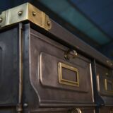 Pair of STRAFOR French cabinets with flaps, circa 1920s