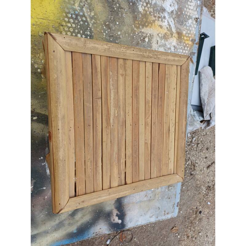 Vintage bamboo coffee table