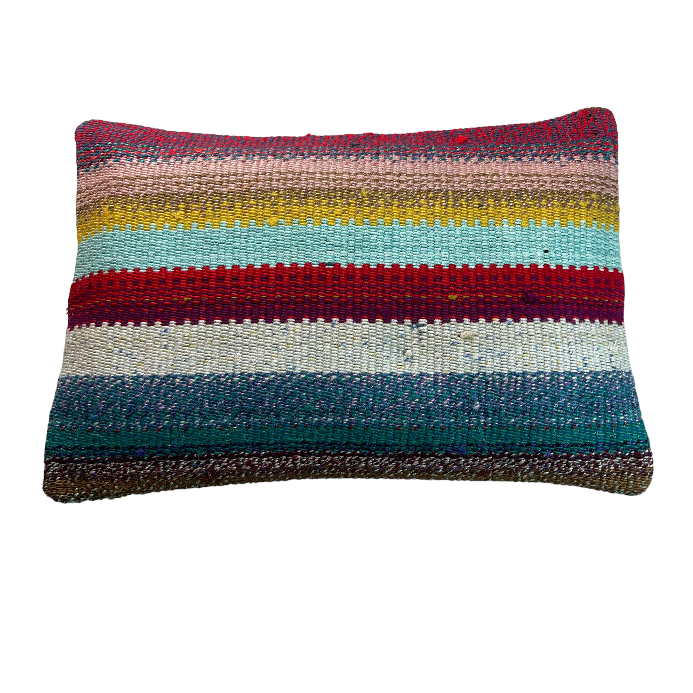 Housse de coussin vintage turque faite à la main, 30 x 50 cm