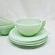 Lot de 3 tasses Arcopal vertes