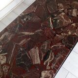Natural stone and resin coffee table from the 70s