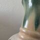 Art Deco flamed stoneware vase