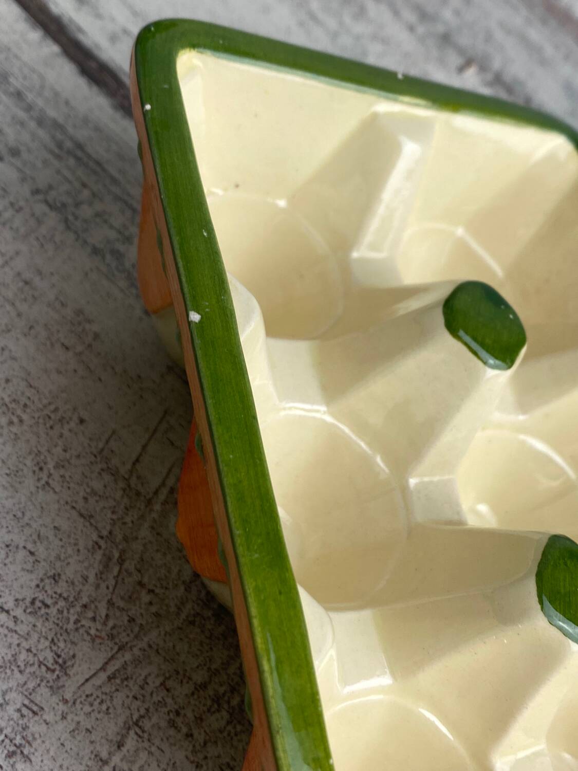 Vallauris ceramic egg box