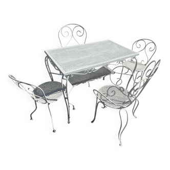 Table de jardin + chaises