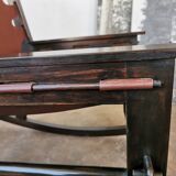 Brutalist rocking chair