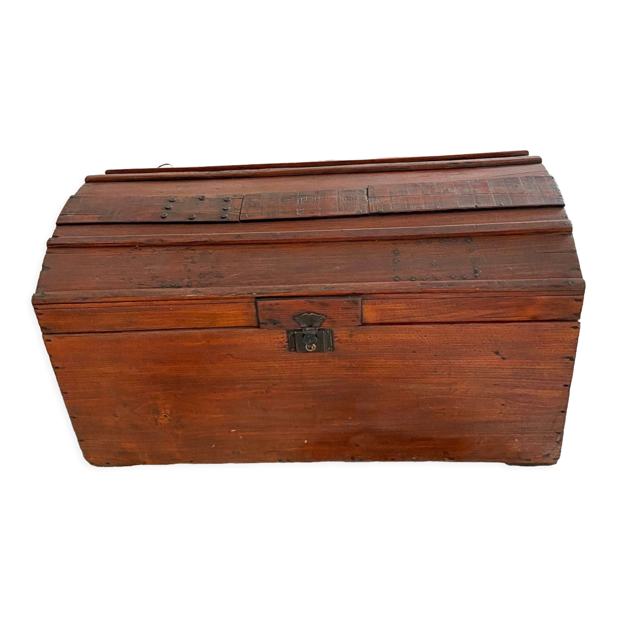 Wooden trunk chest