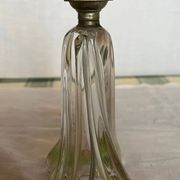 Pied de lampe cristal Daum vintage