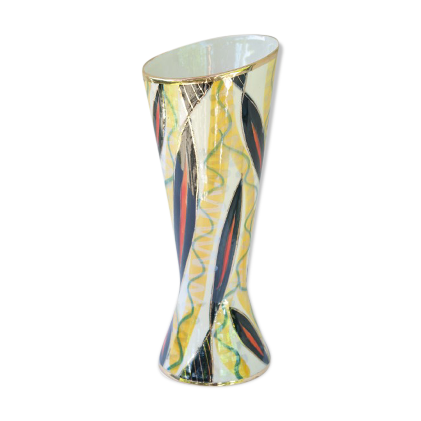 Art Deco vase H. Bequet Quaregnon model Jupiter