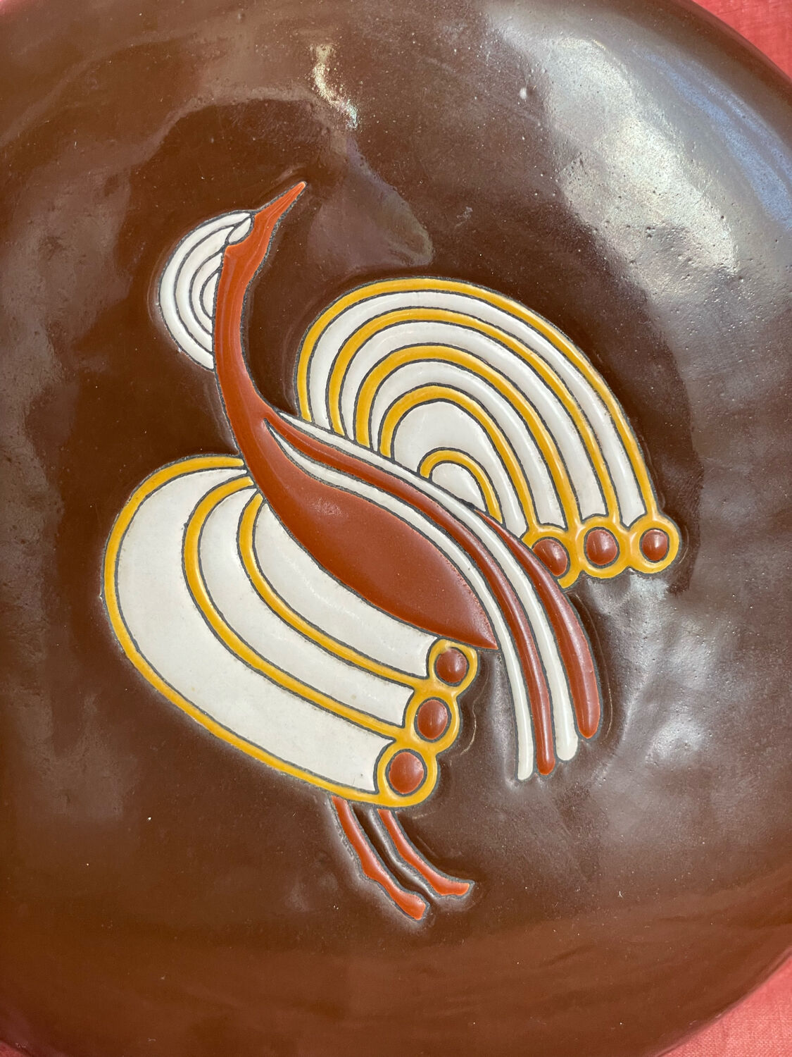 Jean Luce art deco gourd vase