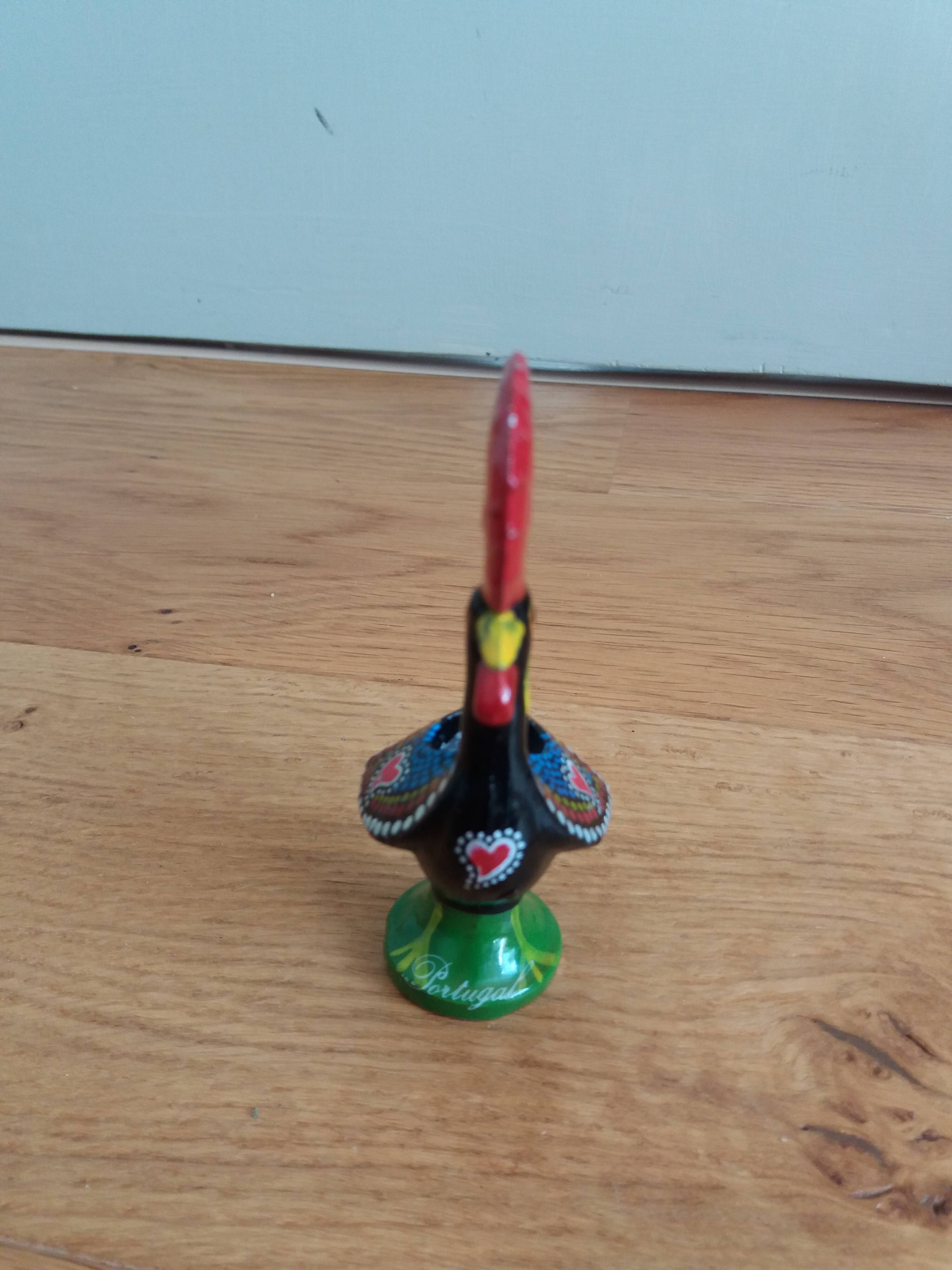 Galo Rooster statuette from Barcelos Portugal