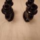 Pair of Vallauris ceramic candlesticks