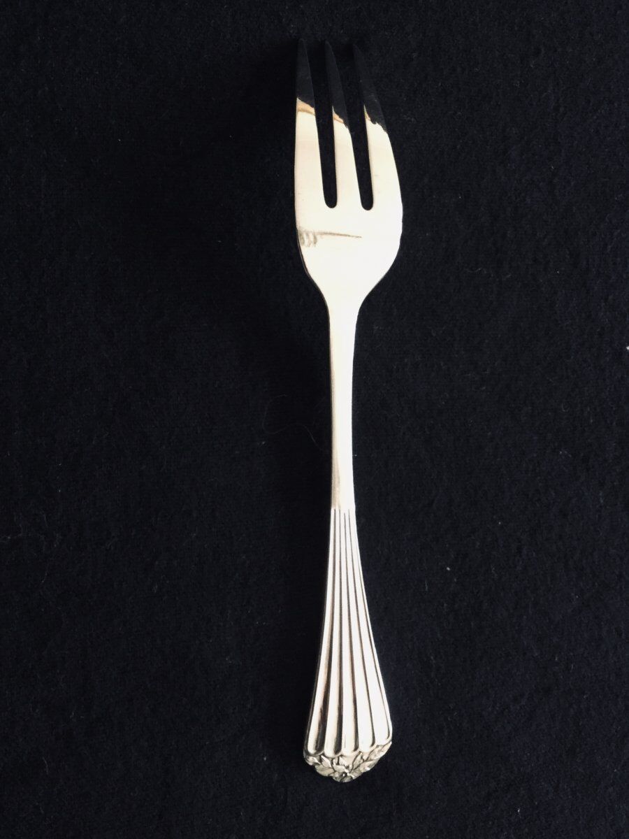 Hénin Et Cie - 5 Forks And 6 Silver Fish Knives