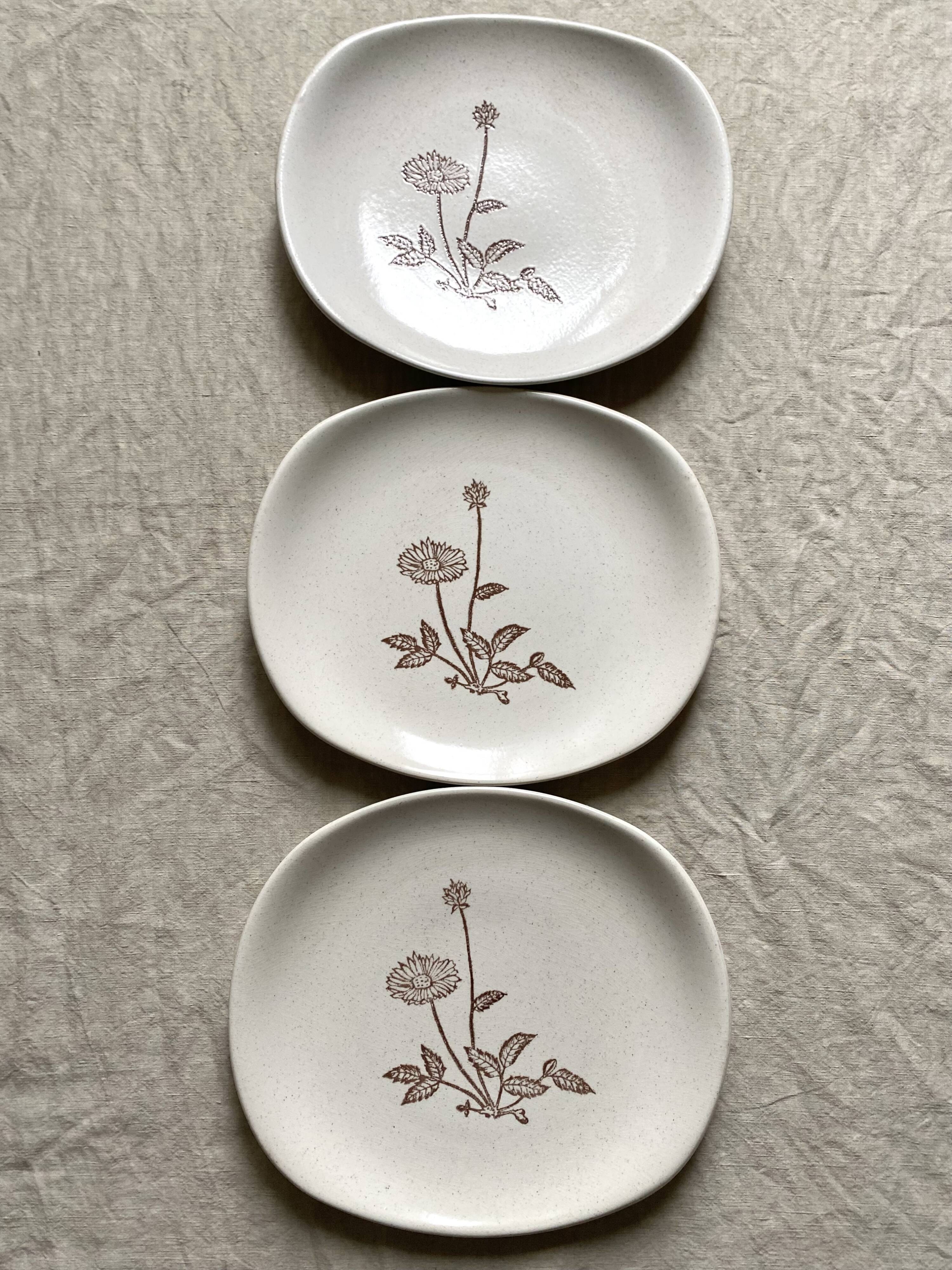 70s stoneware dishes