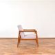 Mid-Century Swedish Teak Lounge Chair by Alf Svensson for Dux, 1960s.