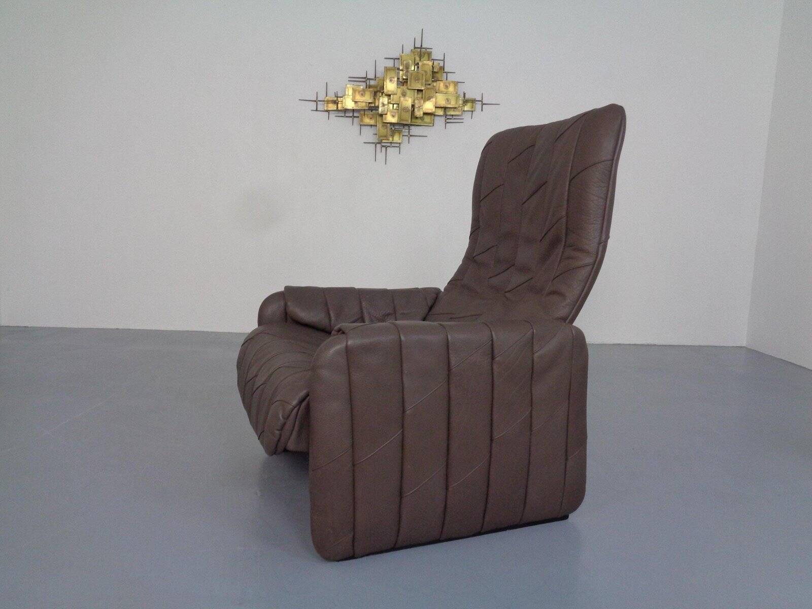 DS 50 Buffalo Leather Easy Chair from de Sede, Switzerland, 1970s