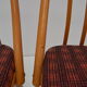 Lot de 4 chaises par Antonín Šuman, années 1980.