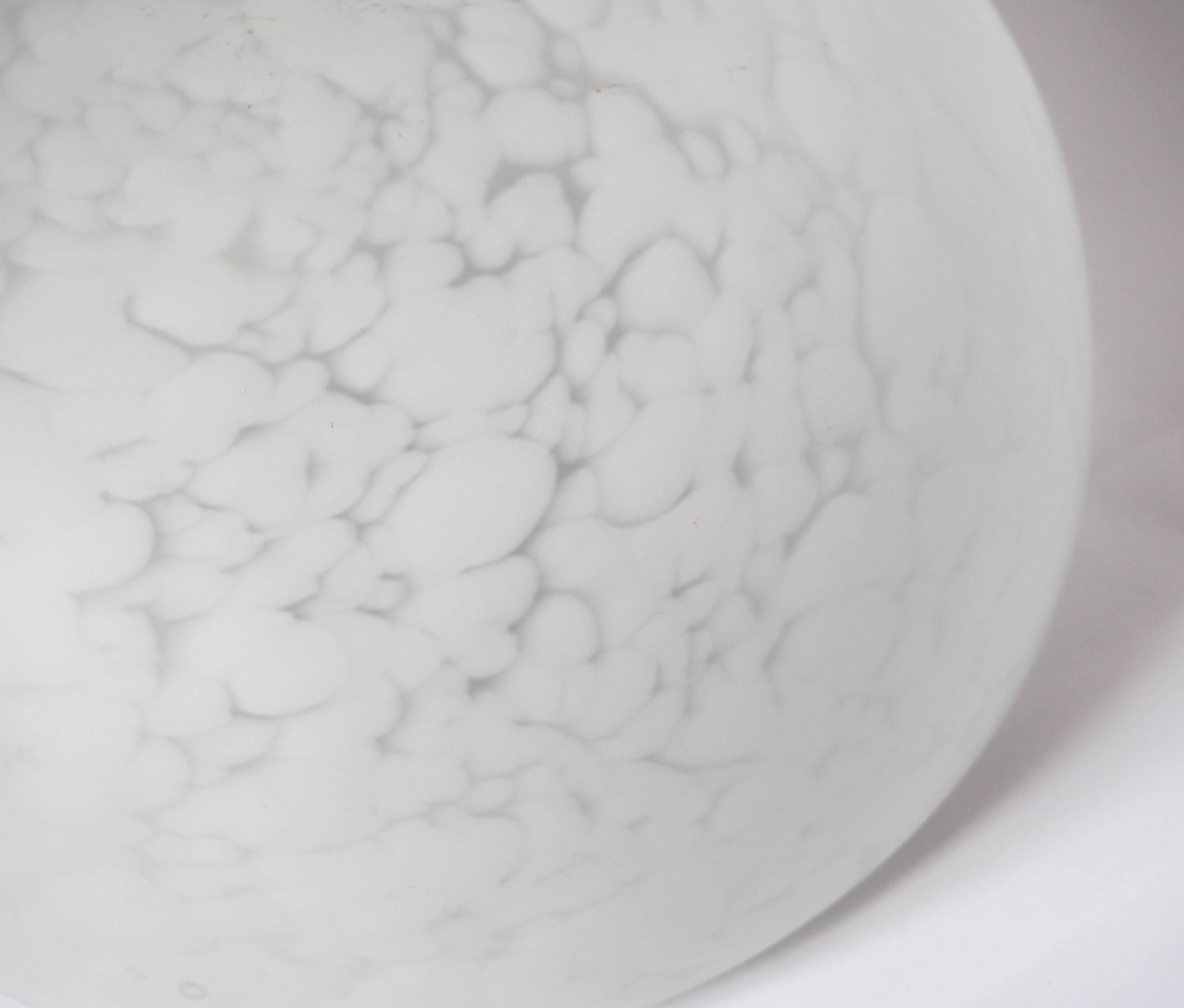 Large glass ceiling light from Clichy