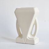 Small Art-Deco vase in glazed ceramic