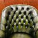 Chaise de directeur anglaise classique, chaise de bureau verte
