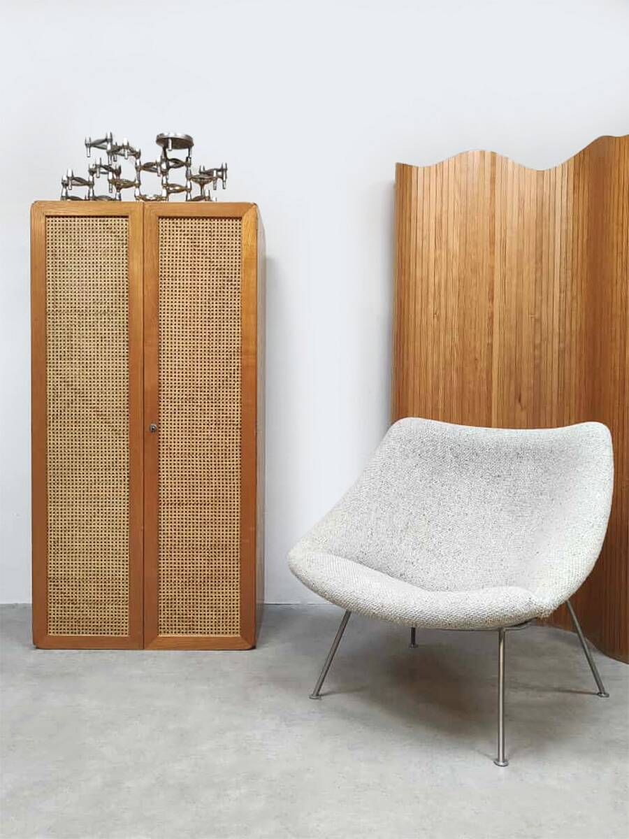 Dutch vintage design cabinet bookcase wardrobe Derk Jan De Vries