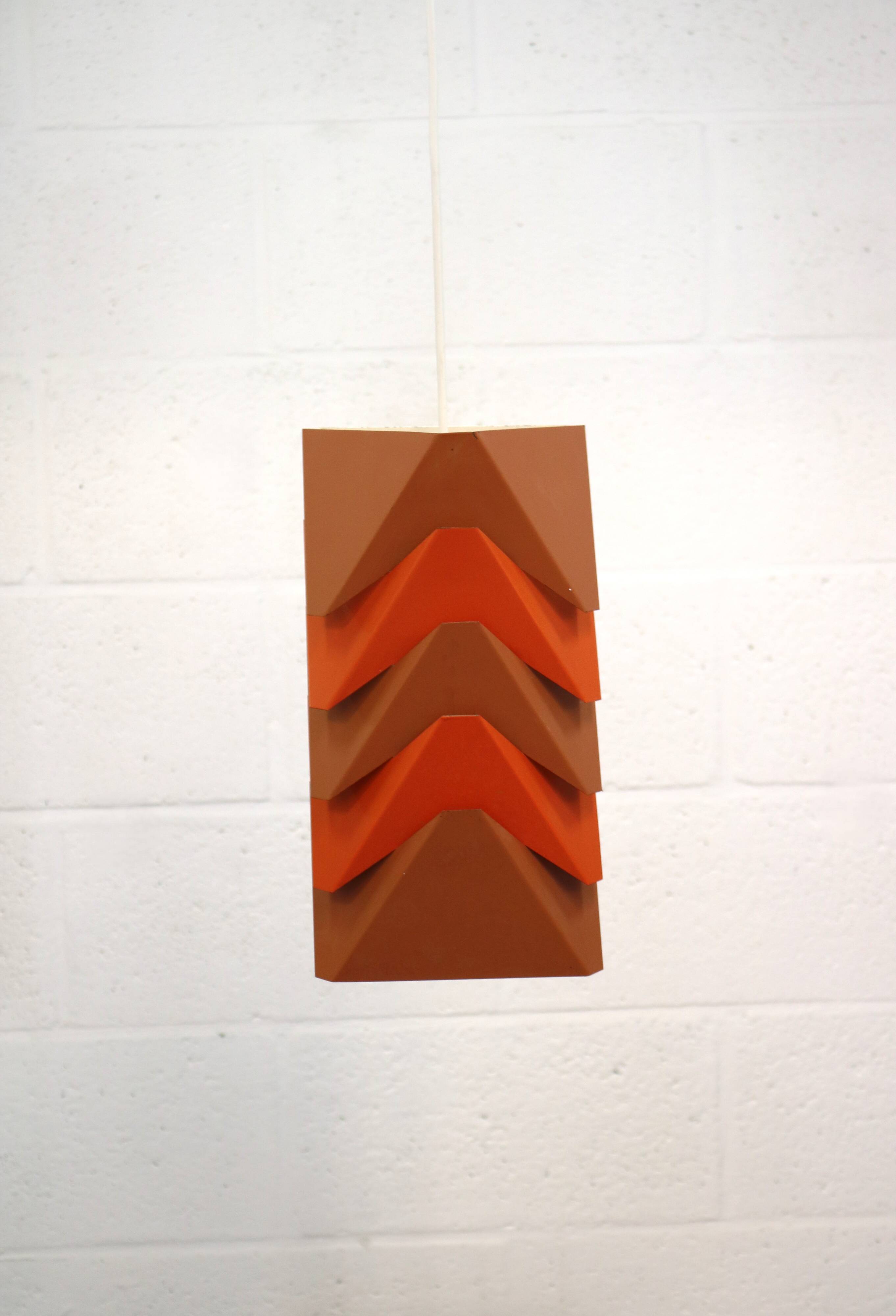 Mid Century Ekko Metal Pendant Lamp by Louis Weisdorf for Lyfa, Denmark, 19