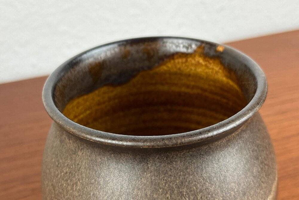 Ceramic vase from a German workshop from the mid-century by Christine Atmer De Reig, 1960s.