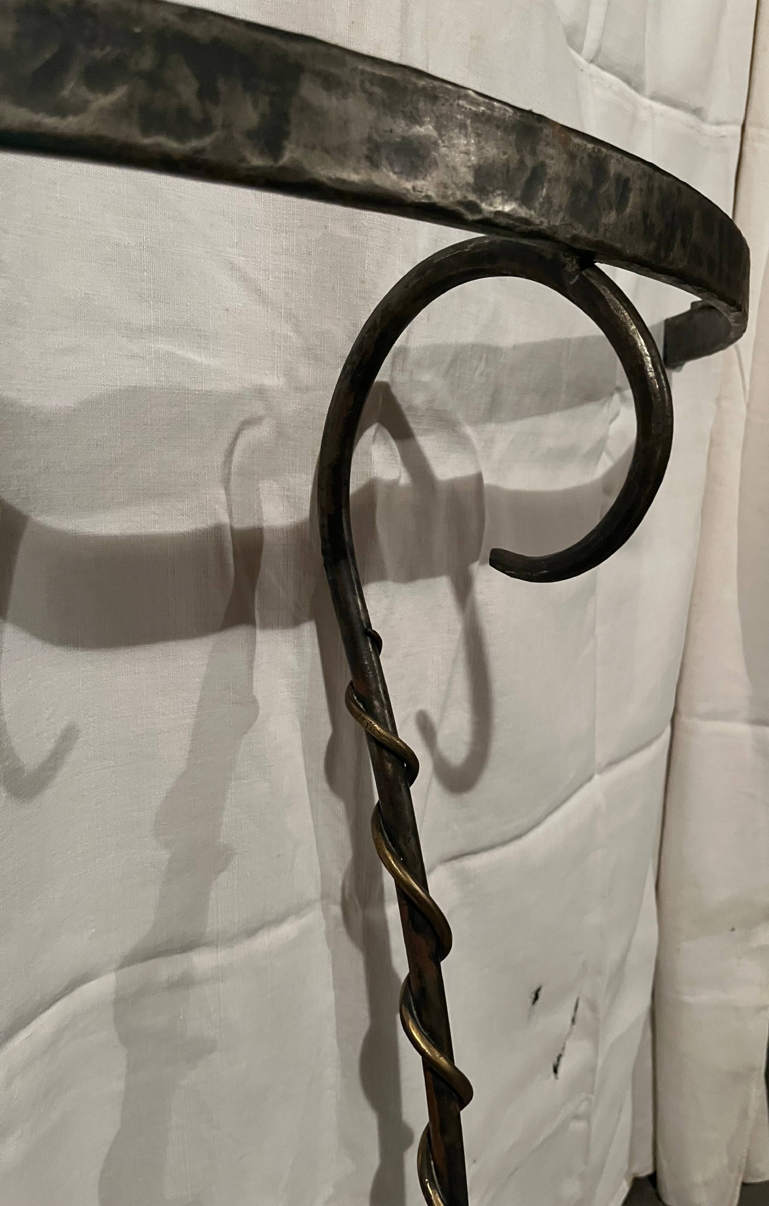 Console design in brushed steel and glass