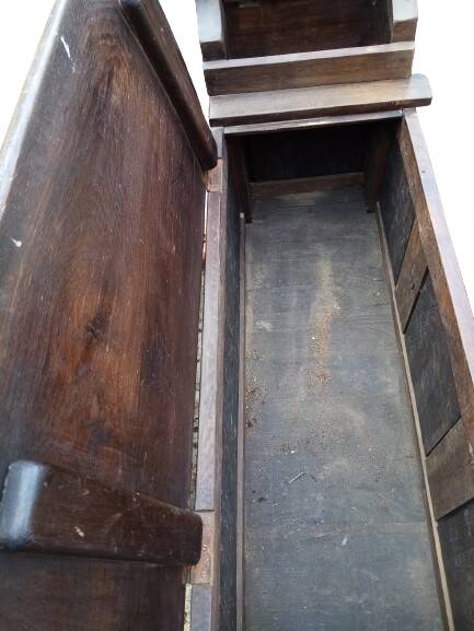 17th century chest bench