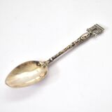 Cuillère de collection "souvenir de paris" en argent massif minerve Arc de Triomphe