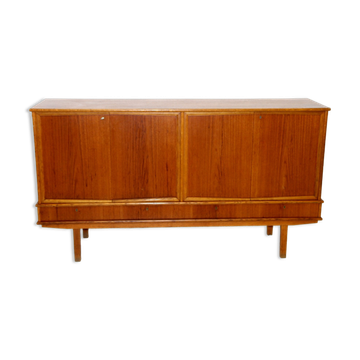 Enfilade scandinave en teck, Suède, 1960