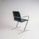 70s tubular arm chair by Tavo