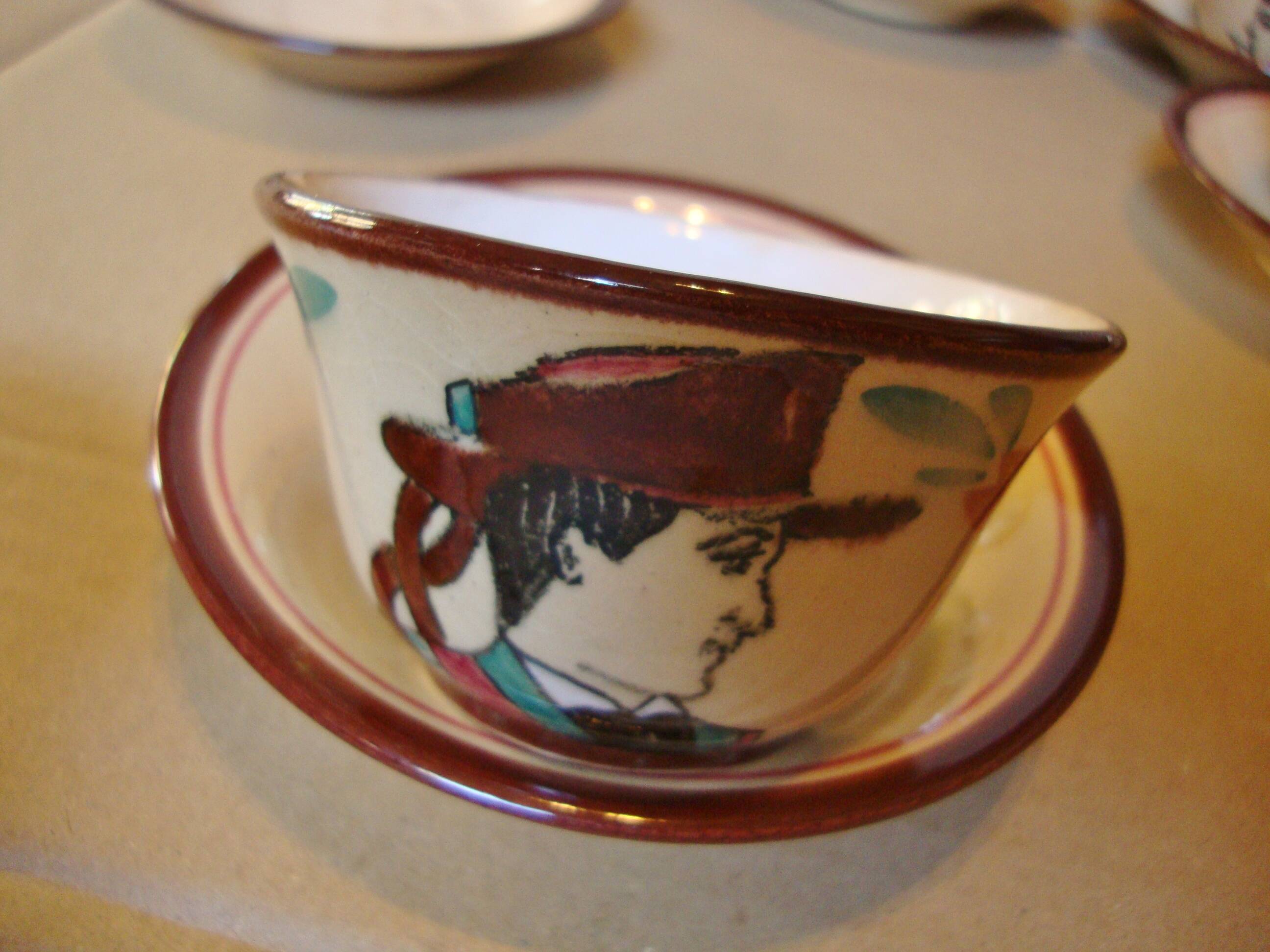 Old coffee service keraluc quimper