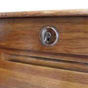 Vintage filing cabinet with roller shutter