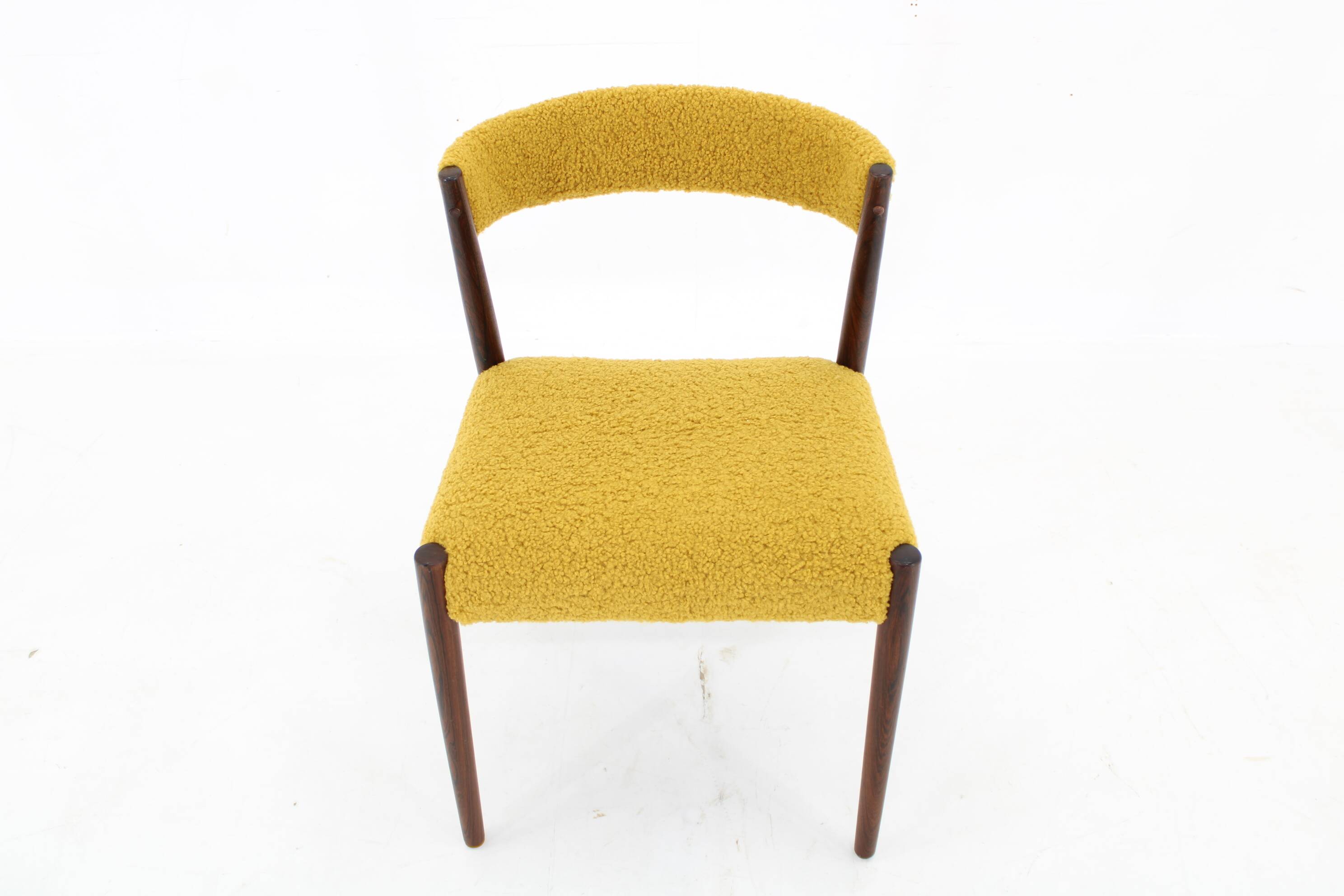 1960s Danish Teak Desk Chair, Restored