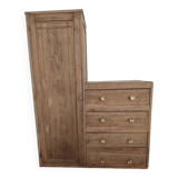 Asymmetrical wardrobe