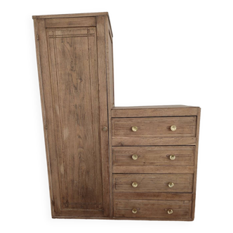 Asymmetrical wardrobe