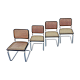 Ensemble de chaises S32 de Marcel Breuer édition Thonet