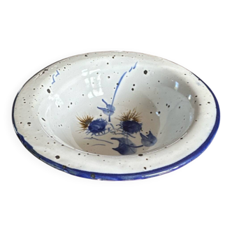 Soup plate signed GRM (Guy Roland Marcy)