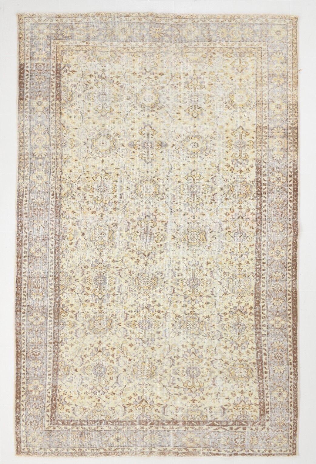 Turkish handmade wool rug 305x197cm
