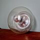 Ceiling light/wall sconce in blown bubble glass, Limburg, 1970