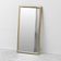 Vintage mirror with brass frame and transparent glass insert – Italian design 1970s